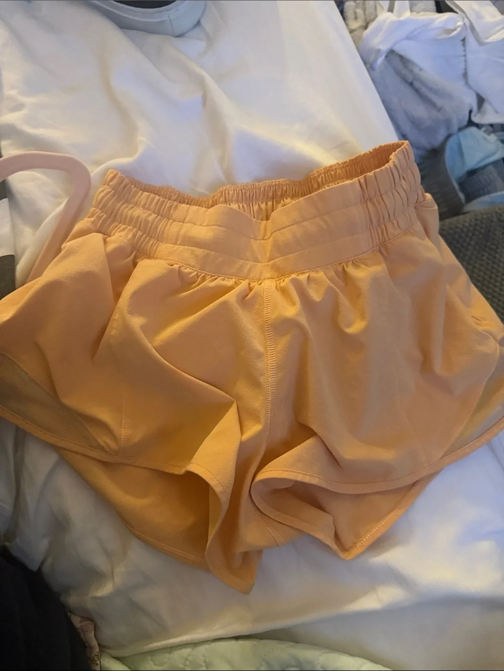 lululemon athletica Peach Performance Running Shorts